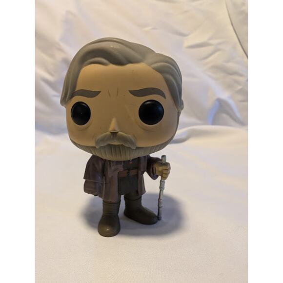 Funko Pop Star Wars Luke Skywalker (old man) Bobblehead figure loose - Picture 1 of 5